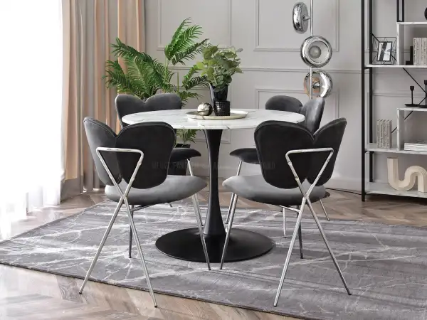 Krzesła tapicerowane - połączenie elegancji i komfortu
